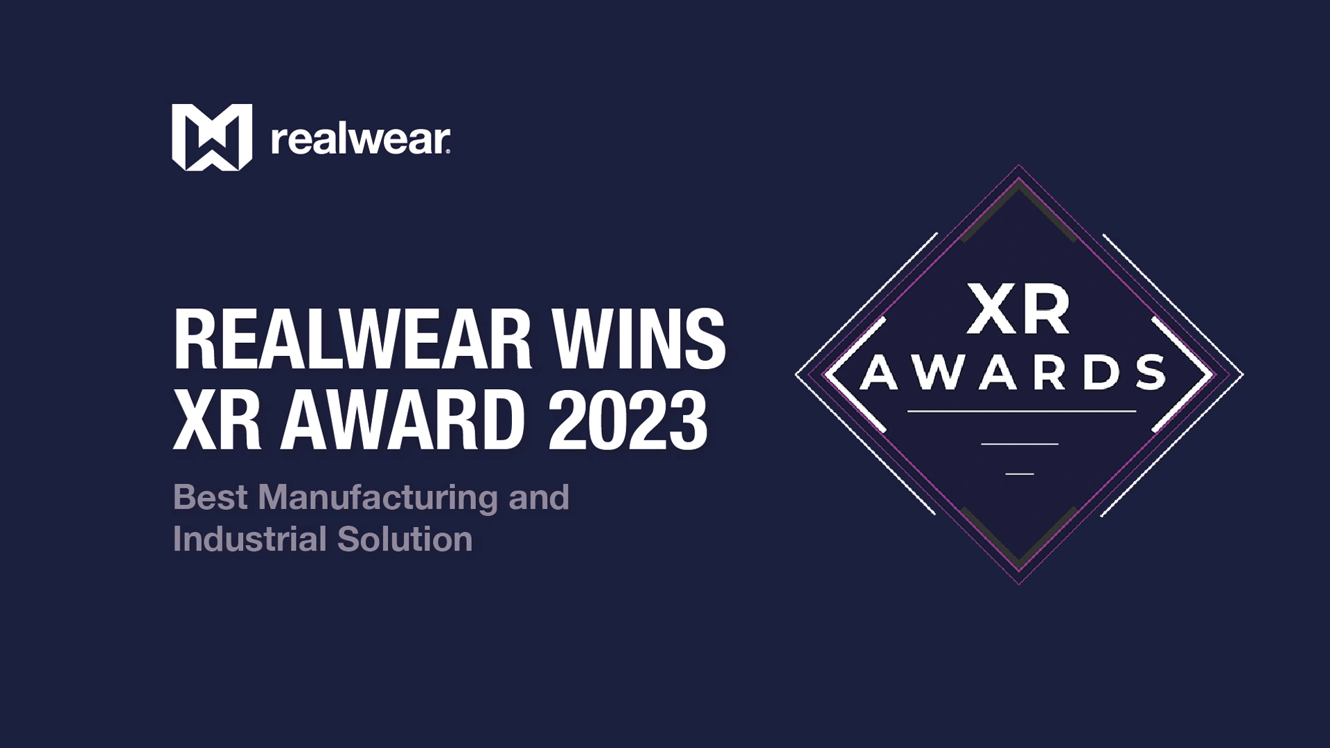 RealWear Wins XR